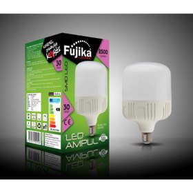 Resim Fujika 30 Watt Tasarruflu Led Torch Ampul Beyaz Işık 3 Adet 