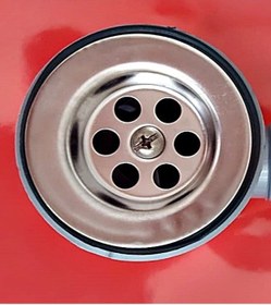 Resim Yapıtaşı Gri Esli Körüklü Lavabo Gider sifonu-Yüksek Kalite 
