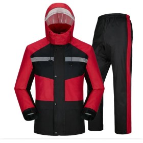 Resim Douler Motosiklet Su Geçirmez Ceket Pvc Yağmurluk (Yurt Dışından) 