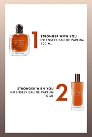 Resim Emporio Armani Stronger With You Intensely 100 ml & 15 ml Erkek Parfüm Seti 7829999999262 