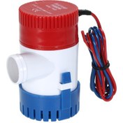 Resim 12v Elektrikli Pompa 1100gph Deniz Sintine Pompası Dalgıç Tekne Su Pompası 