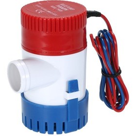 Resim 12v Elektrikli Pompa 1100gph Deniz Sintine Pompası Dalgıç Tekne Su Pompası 