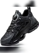 Resim Cbtx Otomatik Bağcıklı Burun Korumalı Iş Ayakkabısı Ortopedik Delinmeye Dirençli Siyah 