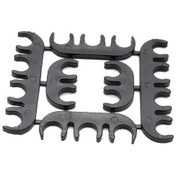 Resim Ateşleme Kablosu Ayırıcı Ayırıcı Klips Ht Kablo Tutucu Kelepçe Ara Parçaları 8mm Chevy Ford İçin 