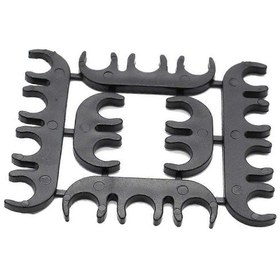 Resim Ateşleme Kablosu Ayırıcı Ayırıcı Klips Ht Kablo Tutucu Kelepçe Ara Parçaları 8mm Chevy Ford İçin 