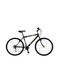 Resim Salcano Excel 24" Jant V Fren 14' Kadro 21 Vites Dağ Bisikleti Siyah Sarı Gri Sarı - Siyah 
