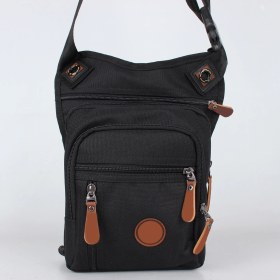 Resim Bagacar Erkek Bel ve Bacak Motorcu Çantası 