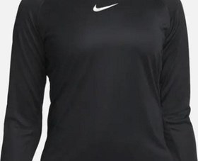 Resim Nike Dri-Fit Park First Layer AV2610-010 Siyah Kadın Uzun Kollu Tişört 