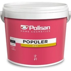 Resim Polisan Sakız Beyazı Popüler Plastik Mat Iç Cephe Boyası 20kg 