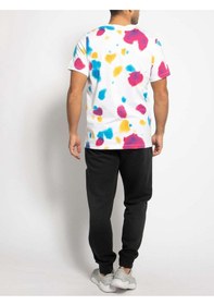 Resim Nike M Nsw Festival Aop Erkek Beyaz Günlük Stil T-shirt Beyaz 