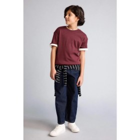 Resim DeFacto Oversize Tişört Erkek Çocuk G6486A826SM 
