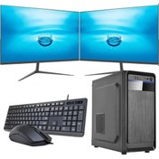 Resim Rowork RKT660875 i5-14400 8 GB 120 GB SSD Çift 24" Free Dos Masaüstü Bilgisayar 