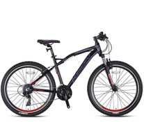Resim Xc 150 - 27.5inç Mtb - 19 - 24 Vites - V.b. (papuç Fren) - Siyah-kırmızı\u002Ffüme 