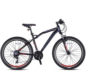 Resim Xc 150 - 27.5inç Mtb - 19 - 24 Vites - V.b. (papuç Fren) - Siyah-kırmızı\u002Ffüme 