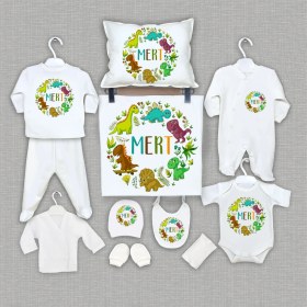 Resim Bebeqon Isme Özel 11'li Organik Hastane Çıkışı 