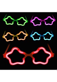 Resim Yıldız Glow Partisi Gözlüğü 12 Adet 