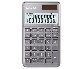 Resim Casio SL-1000SC-GY Cep Tipi 10 Hane Gri Hesap Makinesi 