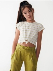 Resim Nk Kids Kız Çocuk Pamuklu Marigold Tshirt-13985 Ekru Ysl 
