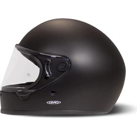 Resim DMD Fullface Rivale 06 Matt Black Kapalı Motosiklet Kaskı 
