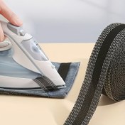 Resim Pantolon Bacak Hem Kırpma Isı Bağlama Bandı, Dikişsiz Pantolon Kapağı Yapıştırıcı, Kolsuz Hemleme Bandı için Kot, Günlük Pantolon, Batı Tarzı Pantolon, DIY Modifikasyon Pantolon, Siyah, Beyaz, Mavi, Gri, Kahverengi, 10m/393.7in 
