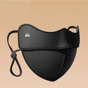 Resim Sunshine022 Siyah 1 Adet Termal Yüz Maskesi Rüzgar Geçirmez Esnek Kayak Bisiklet Siyah 