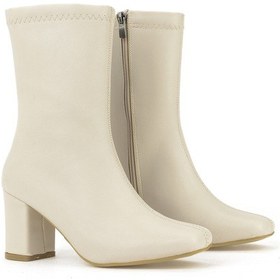 Resim Ziya, Kadın Topuklu Bot 1531044z4007 Bej 1531044z4007 340 Bej 