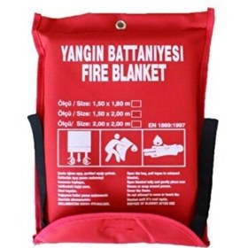 Resim Yangın Söndürme Battaniyesi 150x200mm 