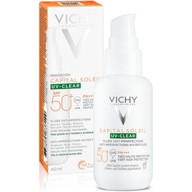 Resim Vichy capital soleil uv-clear spf 50 fluid güneş koruyucu 40 ml 