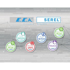 Resim Eca Fotoselli Ankastre Lavabo Bataryası Pilli 