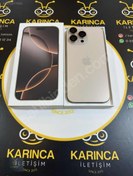 Resim Apple iPhone 16 Pro Max İkinci El TR | 256 GB | Çöl Titanyum İkinci El KARINCA İLETİŞİM İPHONE 16 PROMAX 256GB PİL:97 HATASIZ 82499