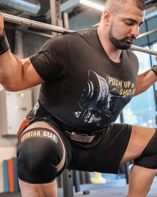 Resim Strength Of Black Knee Sleeve / Dirseklik - XLarge 