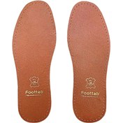 Resim Palwin Hakiki Deri Tabanlık, Kokulu, Ince, Daraltmayan Ayakkabı Tabanlığı, Shoes Insole 1 Çift, Kahve 