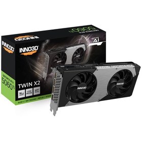 Resim Inno3d Geforce Rtx5060ti 16gb Twin X2 128bit Gddr7 Ekran Kartı N5 