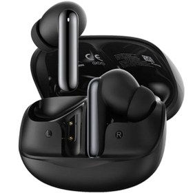 Resim Qcy Melobuds N50 Anc Ht12 6 Mikrofonlu Bluetooth 5.4 Kulaklık Siyah 