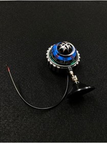 Resim Carub Br5201303 Pusula Isıklı Buyuk Boy Vantuzlu Renkli Isık Mavi 