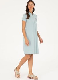 Resim U.S. Polo Assn. Kadın Kırmızı Elbise (Örme) 50300711-VR213 