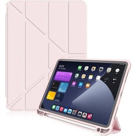 Resim Samsung Uyumlu Galaxy Tab S6 Lite 10.4 P610 P615 P617 Kalem Bölmeli Kılıf 