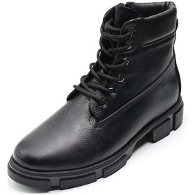 Resim Costo Shoes 45 - 46 - 47 - 48 - 49 - 50 Büyük Numara Erkek Bot . Rahat Geniş Kalıp Siyah 