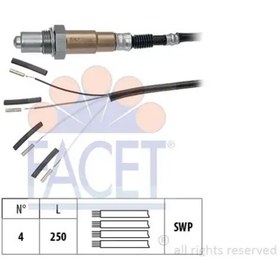 Resim FACET 107007 Oksijen Sensoru 04C906262T 06A906265AP 0K07A18861 