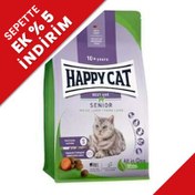 Resim Happy Cat Senior Kuzu Etli 10 Yaş ve Üzeri Yaşlı Kedi Maması 4 Kg 