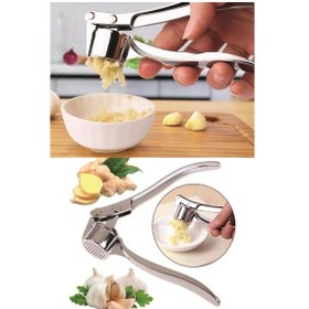 Resim Çelik Sarımsak Ezici 