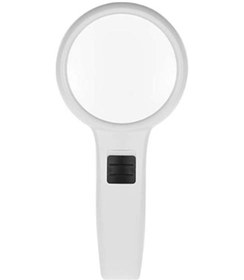 Resim Rekotools-5 X Led Işıklı Büyüteç Beyaz 110 Mm 