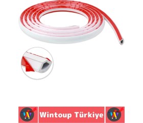 Resim Uzun Ömürlü Lavabo Duş Kenarı Su Sızıntısı Önleyen Kendinden Yapışkanlı Su Bariyeri 2 Metre x 2 Adet 