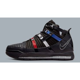 Resim Nike Lebron 3 Retro Black Erkek Basketbol Ayakkabı Do9354-001 