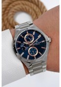 Resim Daniel Klein Exclusive Fonksiyonlar Aktif Premium Çelik Kordon Erkek Kol Saati Gümüş - Mavi 