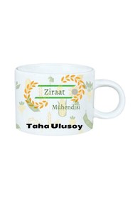Resim Ziraat Mühendislerine Özel Motto Kahve Fincanı Saydam 