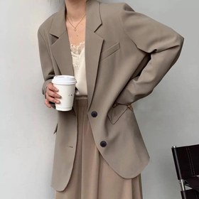 Resim Cassia Salaş Fit Blazer - Bej / S 