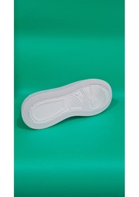 Resim Marcomen Bağcıklı Kalın Düz Taban Kat Deri Model Sneaker Ayakkabı 21102 | Unisex 