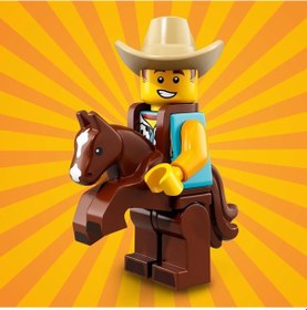 Resim LEGO® Minifigures 71021 Series 18: 15.Cowboy Costume Guy 