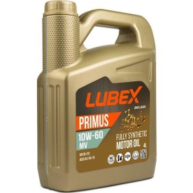 Resim Lubex Primus Mv 10W-60 Tam Sentetik Motor Yağı 2 x 4 L 